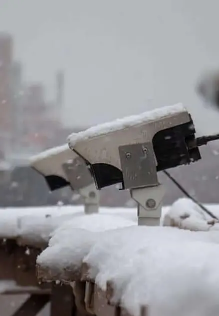 تطبيق كاميرا CCTV للبيئات شديدة البرودة
