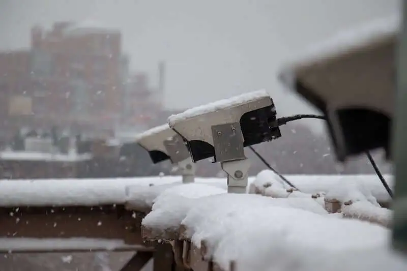 تطبيق كاميرا CCTV للبيئات شديدة البرودة