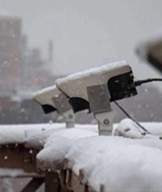 تطبيق كاميرا CCTV للبيئات شديدة البرودة