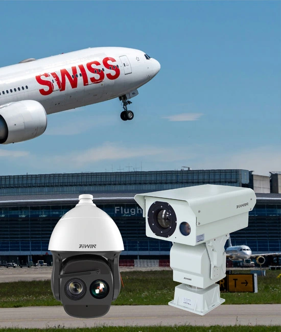 تطبيق كاميرا CCTV لأمن المطار