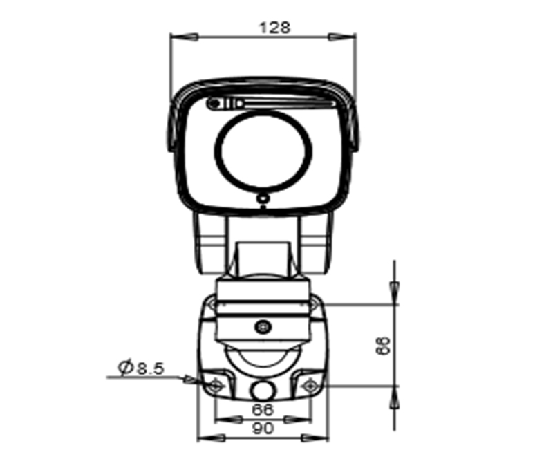 ZN-SPB2581V50-ES 8MP 25X  IRكاميرا شبكة ptet 