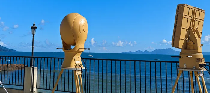 تطبيق كاميرا CCTV للمراقبة البحرية