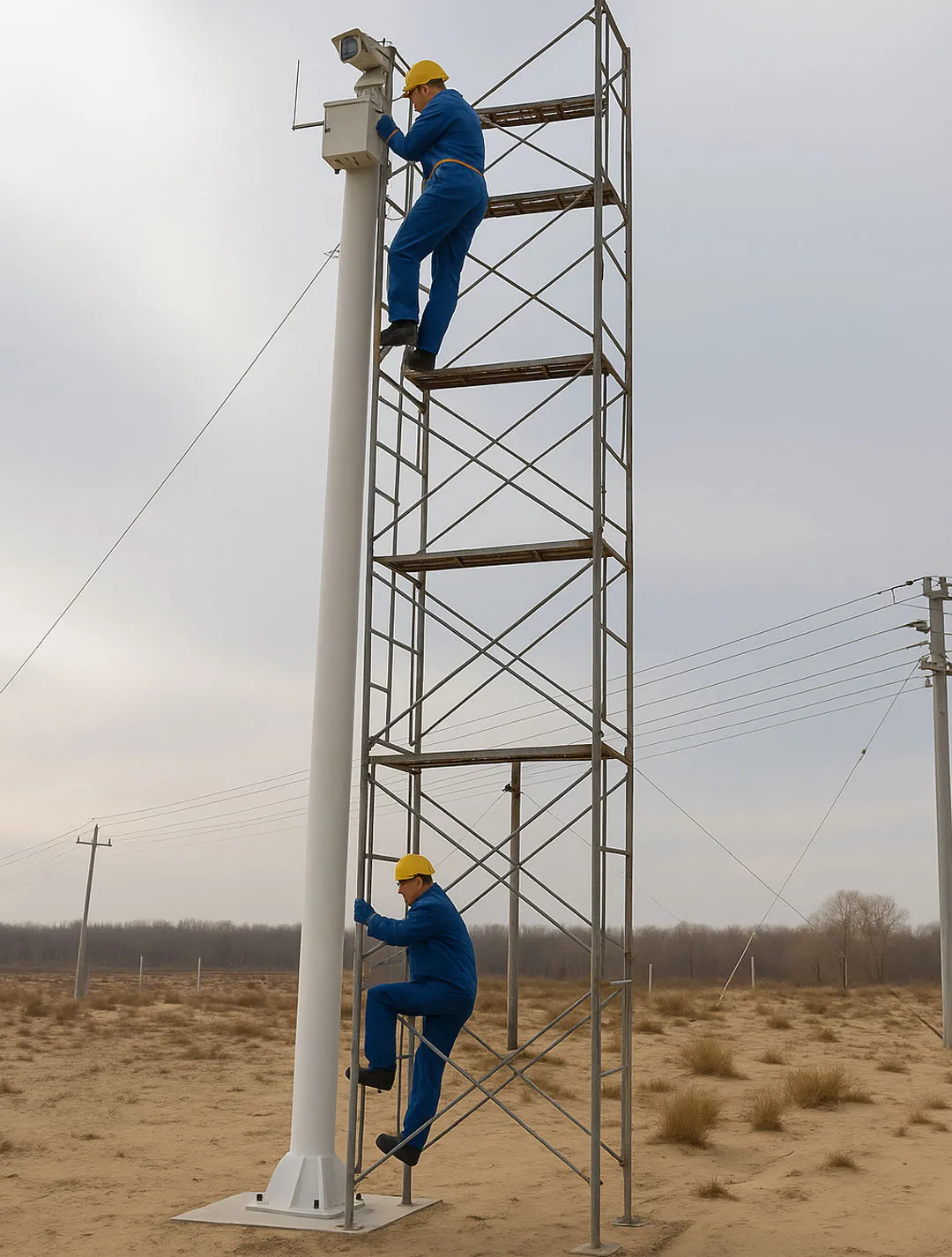 مشروع مراقبة أمن خط أنابيب كازاخستان
